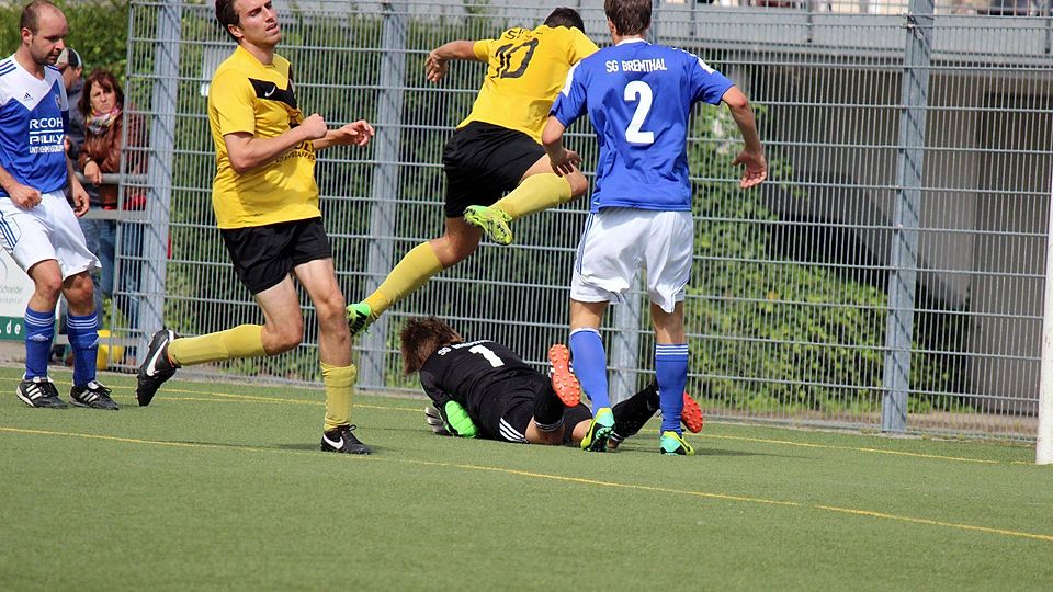 Ein wenig aus dem Tritt gebracht: Primus SV Elz hatte beim SC Offheim mit überraschend starker Gegenwehr zu kämpfen. Archivfoto: Strack