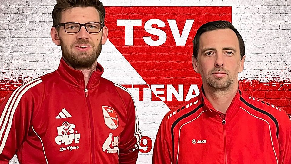 Daniel Schmid (rechts) ist der neue Hoffnungsträger beim TSV Nittenau.