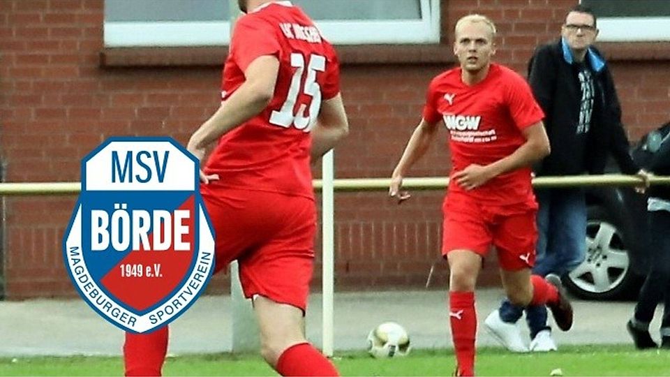 Luca Rudolph (rechts) verstärkt den MSV in der Winterpause.                     F: Rickelmann