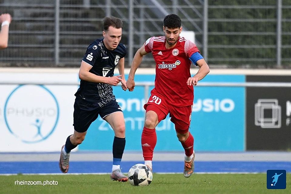 Claudio Heider (re.) wird dem SV Bergisch Gladbach 09 länger fehlen.
