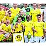 Der Titelträger: Die Mannschaft des BC 09 Oberbruch gewann überraschend die Heinsberger Fußball-Stadtmeisterschaft. Foto: agsb