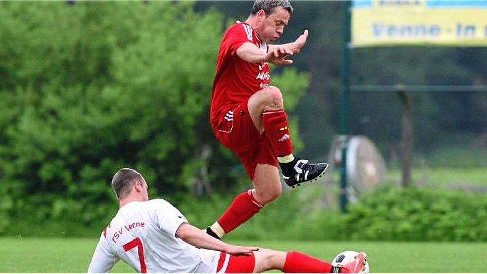 Dynamik mit 44: SCE-Torjäger Goswin Kotte soll es gegen Hunteburg mit richten. Foto: Rolf Kamper