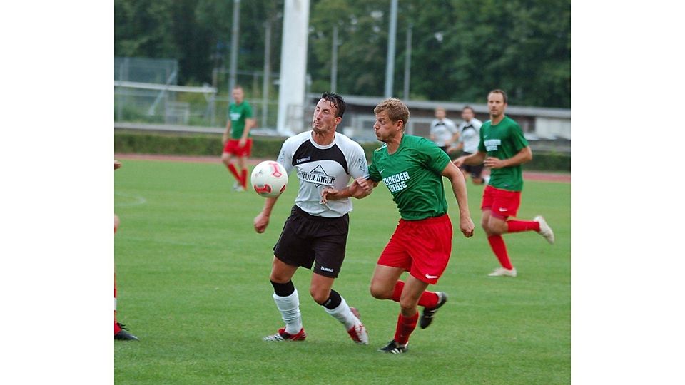 Thomas Maier (l.) geht als Spielertrainer nach Vohburg.  Foto: Archiv