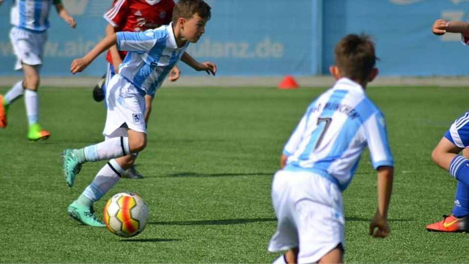 Die U10 der Löwen fegte die Hachinger mit 5:1 vom Feld. Foto: TSV 1860 München