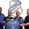 Das Trainerteam des TSV Boisheim steht.