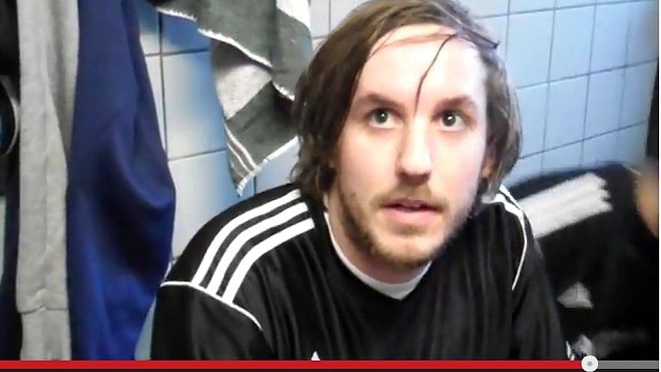 Philipp Steffen, Kapitän von Nahne II. Screenshot: FuPa.net