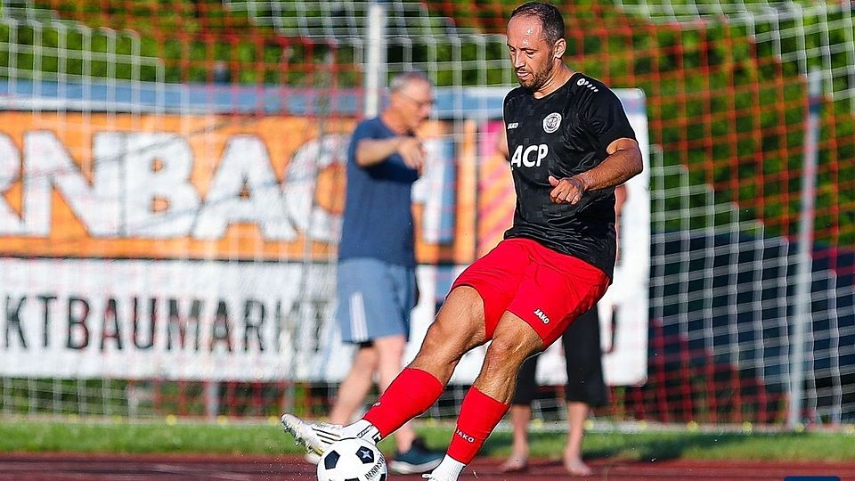 Für den FC Sturm Hauzenberg um Christoph Traxinger geht es am Samstag gegen den FC Ergolding