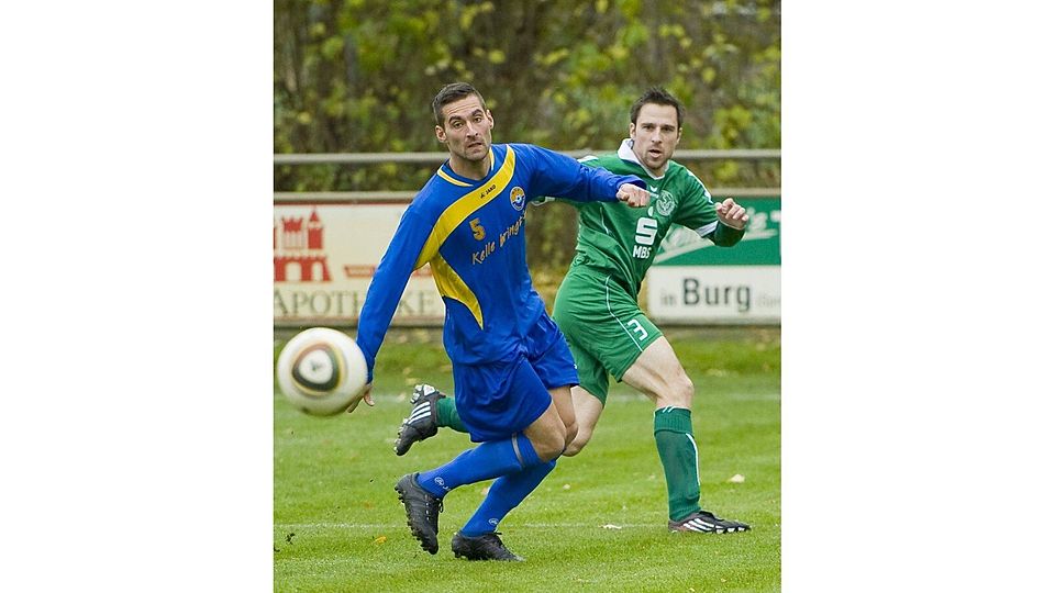 Stand in allen Spielen bislang auf dem Platz: Christian Schulz (l.) vom BSV Guben. Foto: RINGFOTO.HENTZSCHELs.de