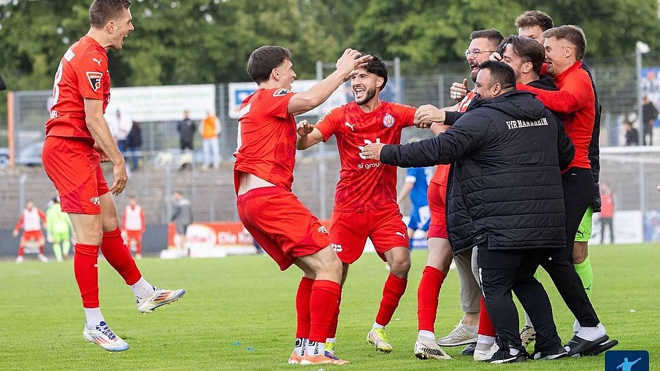 Es ist vollbracht. Der VfR Mannheim ist in die Regionalliga aufgestiegen.