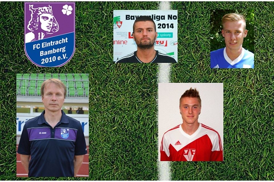 Mit drei Neuzugänge geht Petr Skarabela (Bild links unten) in die Restsaison der Bayernliga Nord.