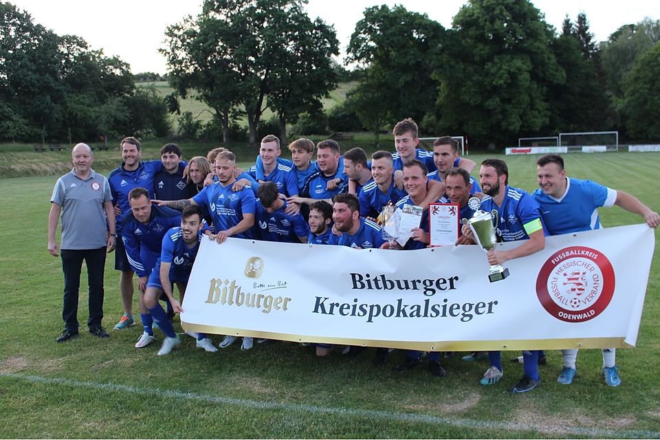 Seckmauerns erfolgreiches Team mit KFW Hartmut Schwöbel (ganz links)   