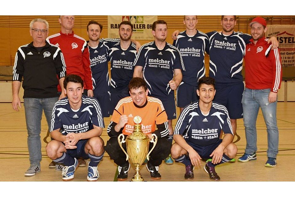 Sie gewannen 2015 den Ralf-Müller-Energiecups: die Mannen der Usinger TSG II.