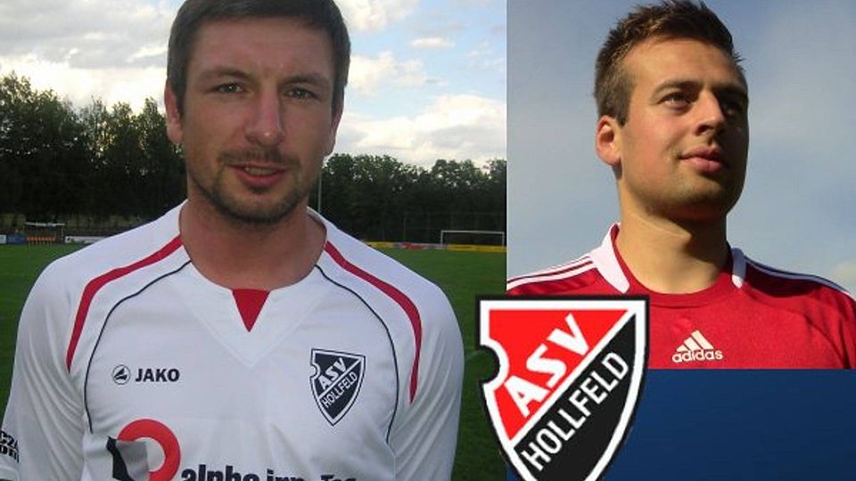 Christian Goller und Michael Massak wollen den ASV Hollfeld verlassen    Fotos: ASV Hollfeld