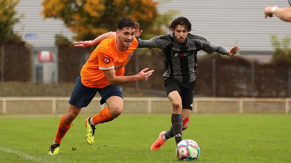 Im Verbandsliga Derby trennen sich der SV Wiesbaden und die SG Walluf mit 1:1