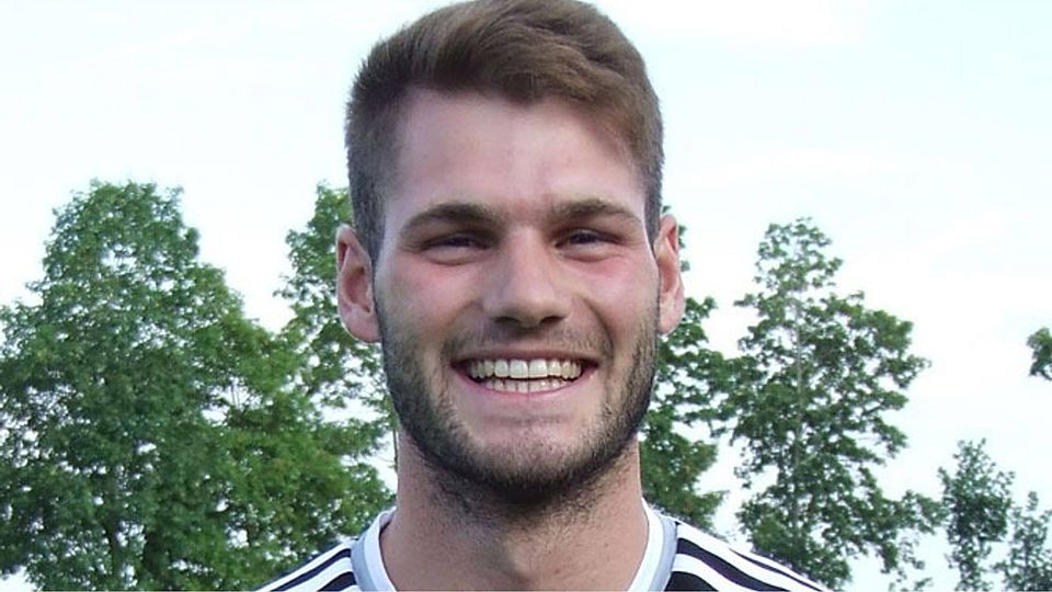 Erzielte den 2:0-Führungstreffer: FC-Oberau-MIttelfeldmann Thomas Ostermeier. Foto: Hasak