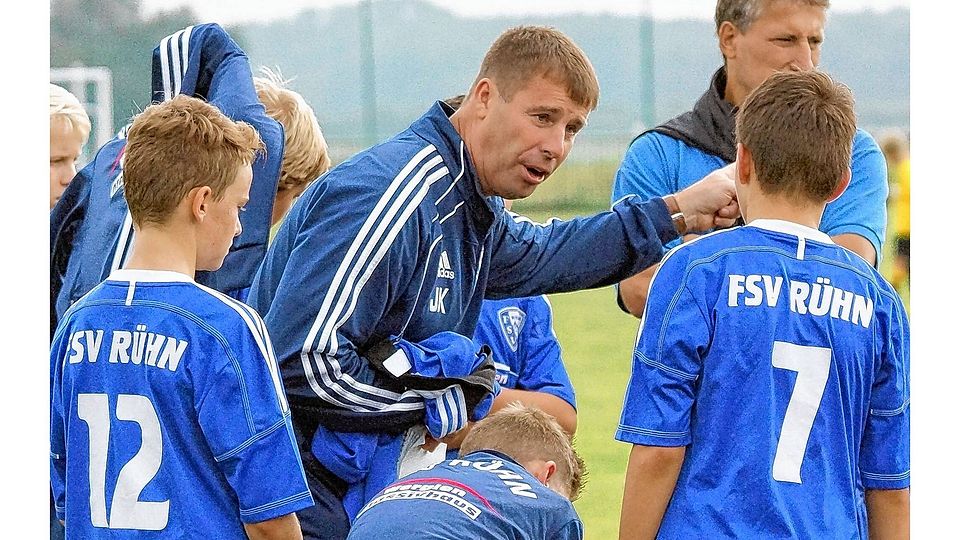 Jörg Kallis, Trainer der Rühner D-Junioren, zog ein kritisches Fazit nach dem Auftritt seiner Mannschaft. . Robert Grabowski