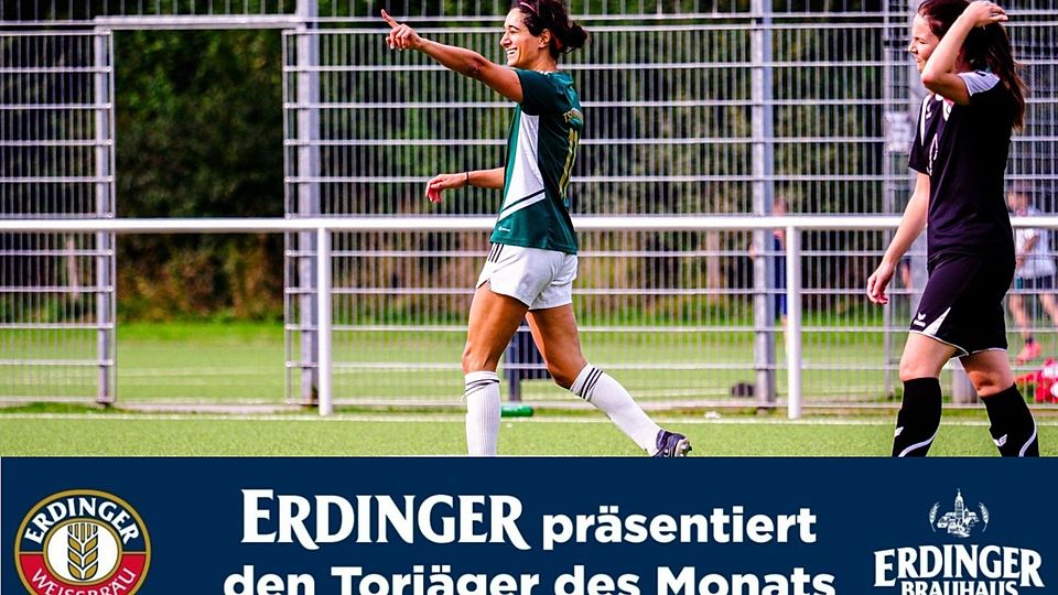 Ein Tor alle 30 Minuten. Sheeva Seyfi spielt in der Bezirksliga mit ihren Gegnerinnen.