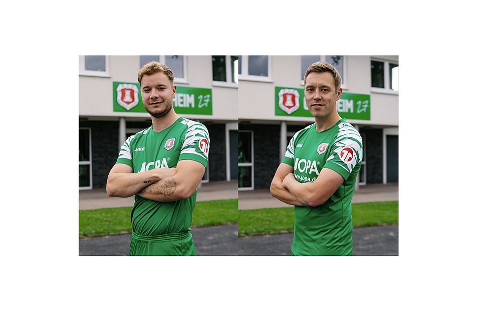 Siegtorschützen T. Warnecke u. G.-M. Bewekenhorn 