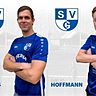 Jamie Caspers und Niklas Hoffmann laufen für den SV Grieth auf.