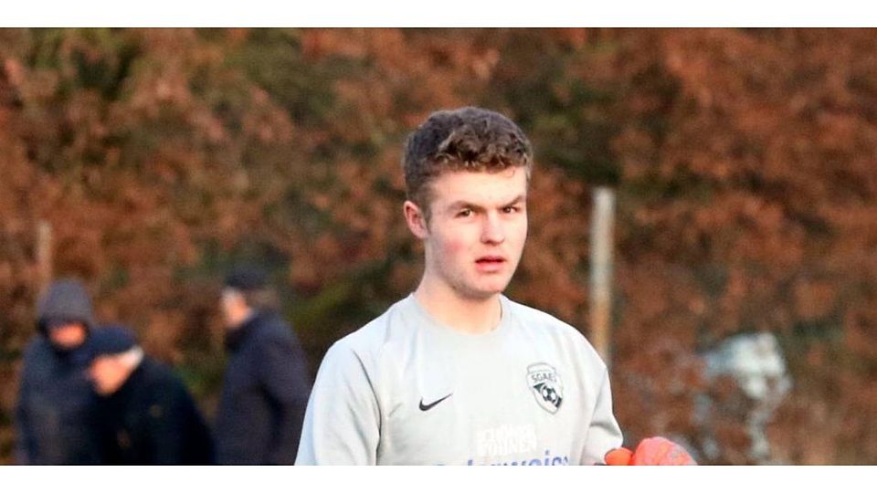 Jonathan Liebich zeigte beim SGAES-Gastspiel in Biebertal eine starke Leistung. Archivfoto: Luca Raab 