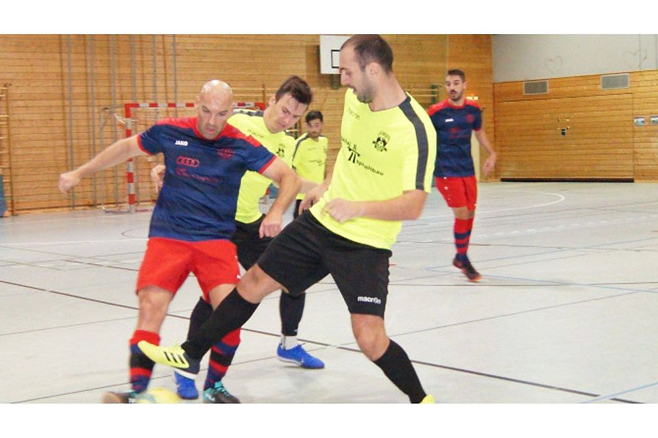 Keine Probleme hatte der BSK Futsal Allgäu im Hinspiel gegen den TV Ingolstadt. Nach 40 Minuten hieß es 14:5. Foto: Stefan Günter