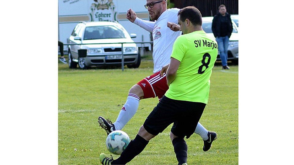 Der SV Nieder-Moos unterlag zwar in Uttrichshausen, stand aber bereits als Meister und Aufsteiger fest.  	Foto: Michelmann
