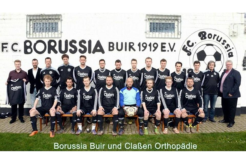 Die 1. Mannschaft von Borussia Buir