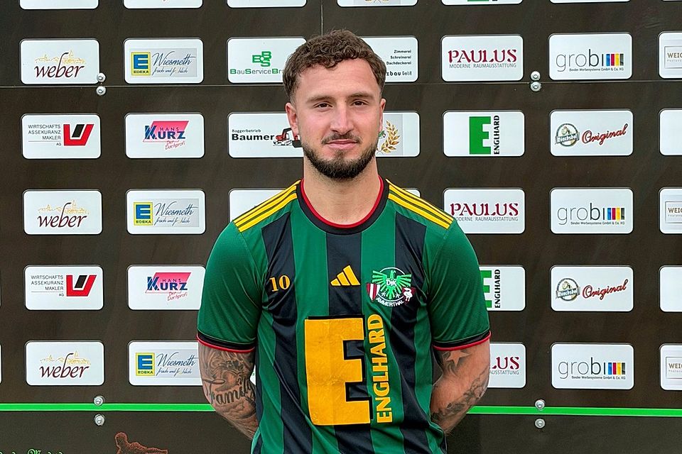 Streift sich künftig das Trikot der DJK Ammerthal über: Lucas Markert. Streift sich künftig das Trikot der DJK Ammerthal über: Lucas Markert.