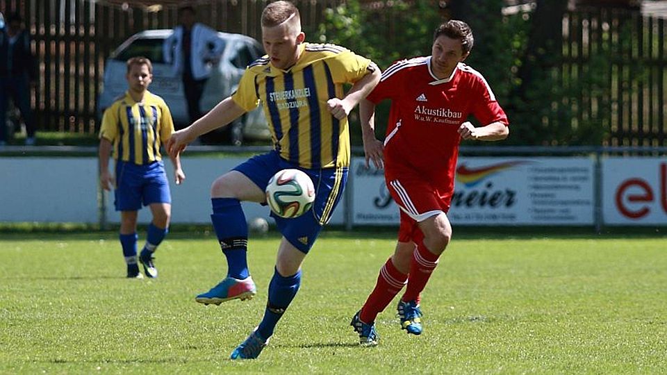Der SSV Köfering kann nach dem 3:0-Erfolg gegen Labertal nicht mehr von Platz zwei verdrängt werden. F: Ebentheuer