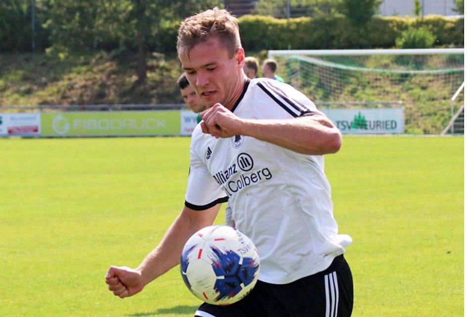 Den zweitbesten Angriff der Liga hat der TSV Neuried. Mitverantwortlich dafür ist Thomas Maier, der mit acht Treffern erfolgreichster Torschütze der Grünweißen ist. 	a-foto: dagmar rutt
