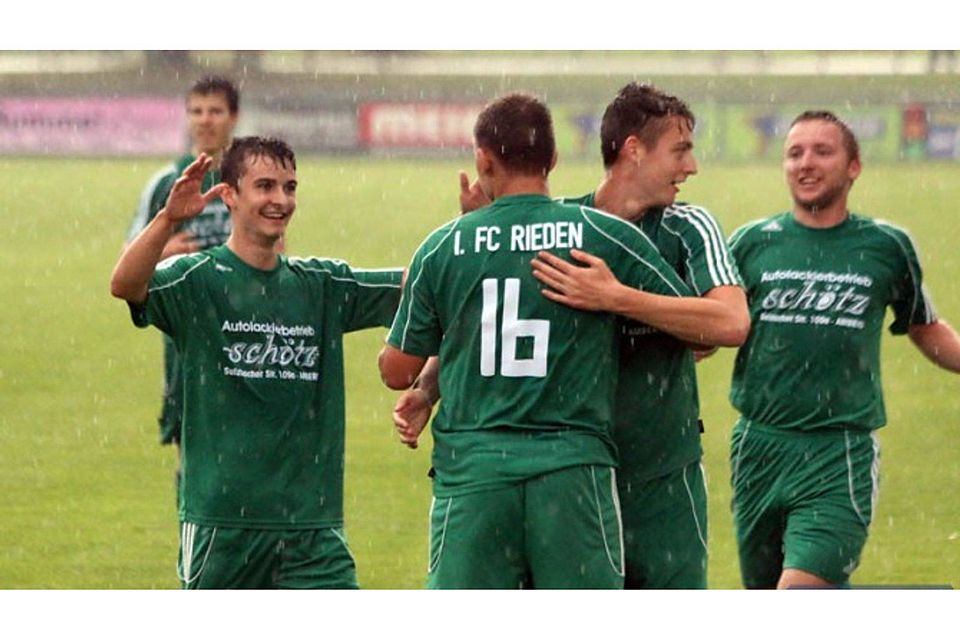 Der 1. FC Rieden feiert sein erstes Kreisligator nach siebenjähriger Abstinenz.