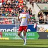 Stand am Sonntag zum ersten Mal im Jahnstadion Regensburg auf dem Platz: Leopold Wurm.