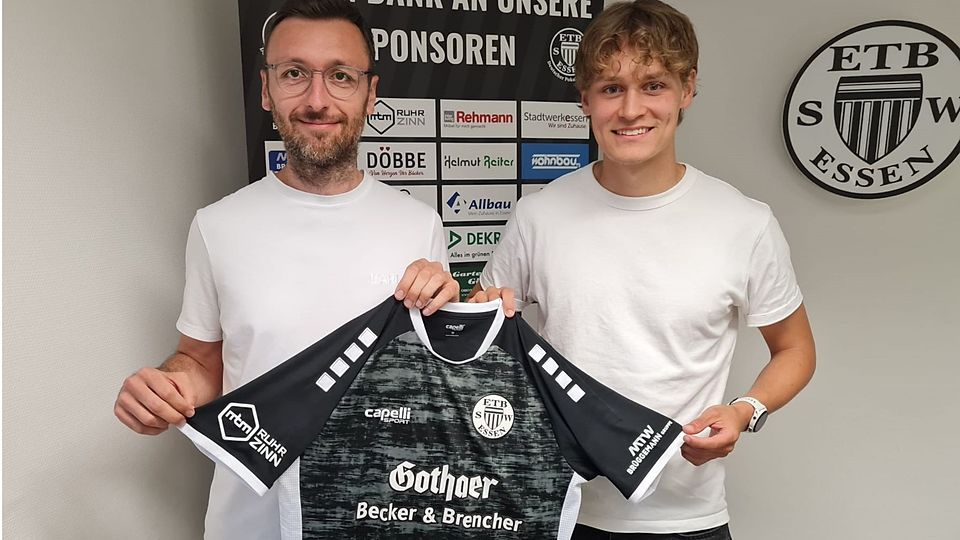 Damian Apfeld (li.) freut sich über den Transfer von Jan Bugenhagen
