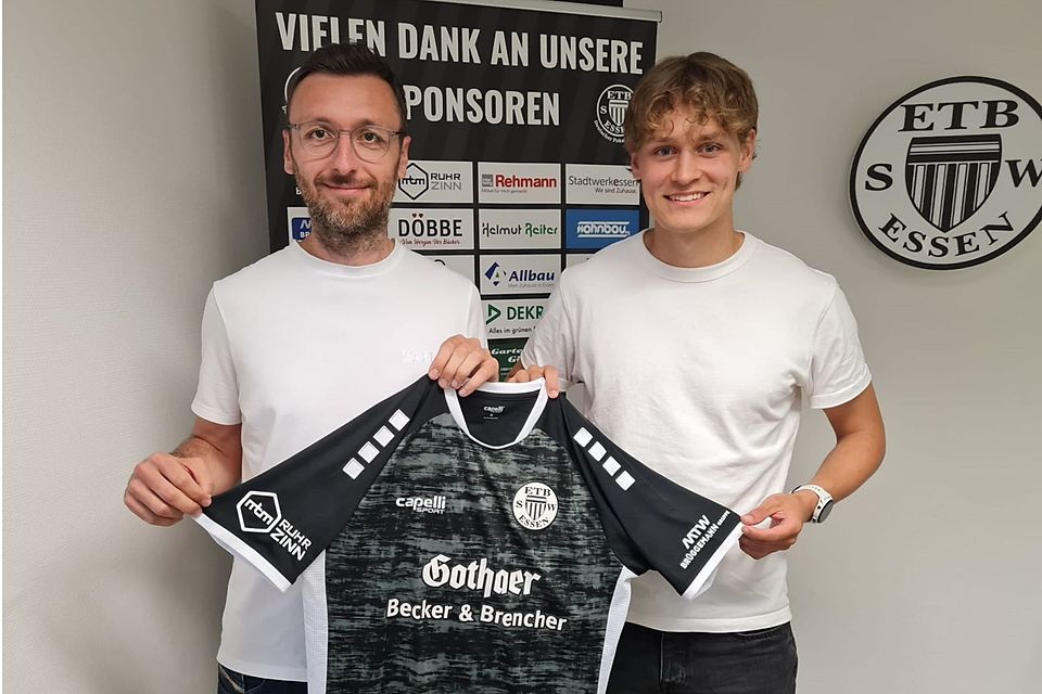Damian Apfeld (li.) freut sich über den Transfer von Jan Bugenhagen