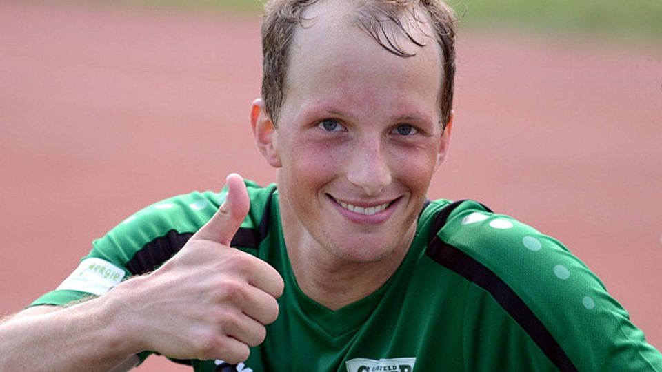 Daumen hoch: Der TSV Großbardorf um Pascal Stahl spielt bisher eine bärenstarke Saison. Trotzdem bleiben die Gallier am Boden. F: Meier