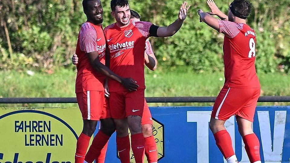Nach drei Niederlagen in Folge hatten die Spieler des FC Bad Krozingen im Heimspiel gegen Oberried (4:1) wieder Grund zum Lachen.