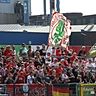 Die Fans von Rot-Weiß Oberhausen dürfen die Tabellenspitze bejubeln.