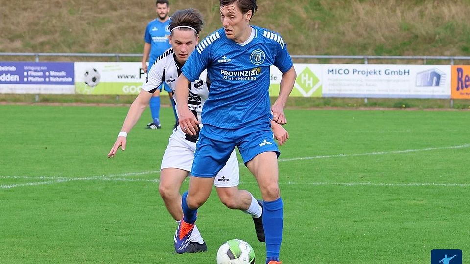 Alemannia Pfalzdorf ärgert sich über ein spätes Gegentor.