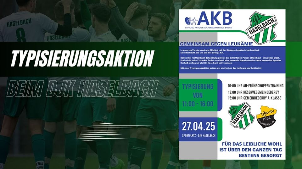 Unter dem Motto „Gemeinsam stark – für Hoffnung und Leben“ können sich alle Besuche direkt vor Ort typisieren lassen.