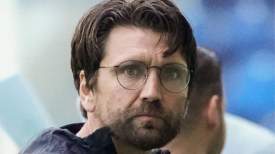 Türkgücüs Trainer Peter Hyballa.