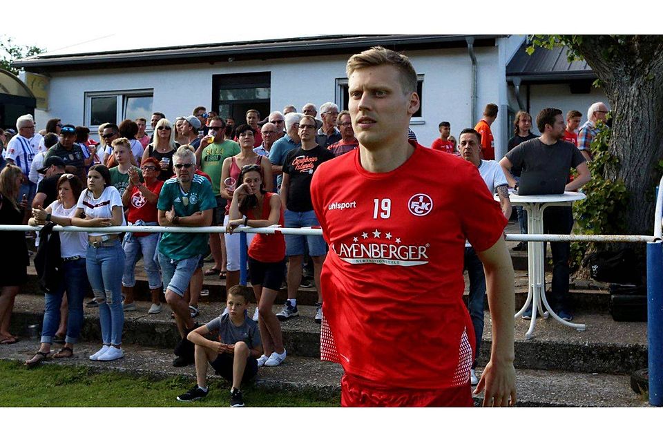 Andri Rúnar Bjarnason kam gestern Abend im Testspiel beim SV Rodenbach in der ersten Halbzeit zum Einsatz. 