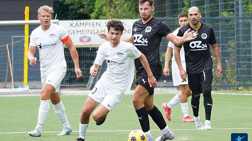 Acht Tore gab es bei der Begegnung TV Hoffnungsthal gegen den 1. FC Niederkassel zu sehen.