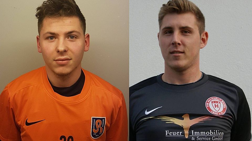 Neu in Seeburg: Nico Karau von den Spandauer Kickers (l.) und Jeffrey Maaß vom FC Internationale Berlin.