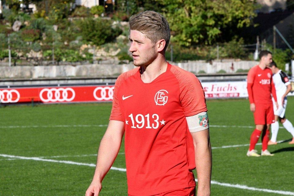 Kapitän des FC Schwaig: Tobias Jell