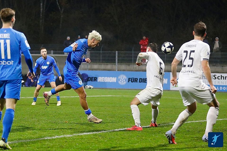 Yasin Zor erzielte die zwischenzeitliche 2:1-Führung für den FCA. Yasin Zor erzielte die zwischenzeitliche 2:1-Führung für den FCA.