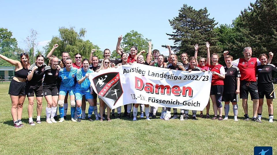 Nach dem Aufstieg im Sommer, folgte jetzt die erfolgreiche Pokalverteidigung der Frauenmannschaft von Füssenich-Geich