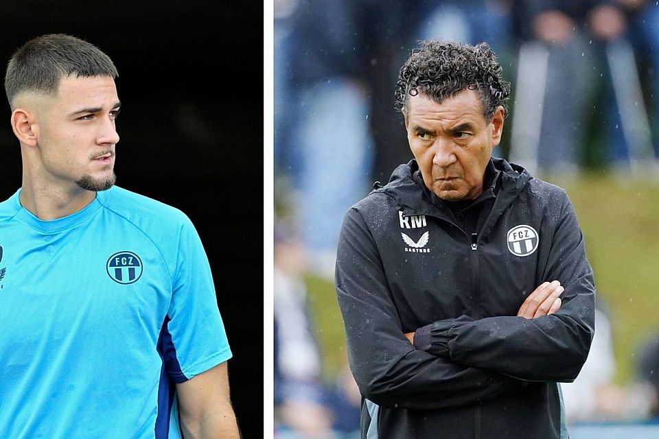 Zwischen Zürich-Youngster Labinot Bajrami (li.) und Trainer Ricardo Moniz (re.) krachte es gewaltig.