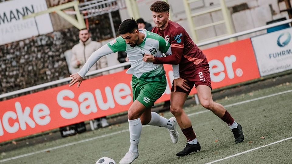 Die SG Finnentrop/Bamenohl (in Grün) ist seit fünf Spielen ungeschlagen.