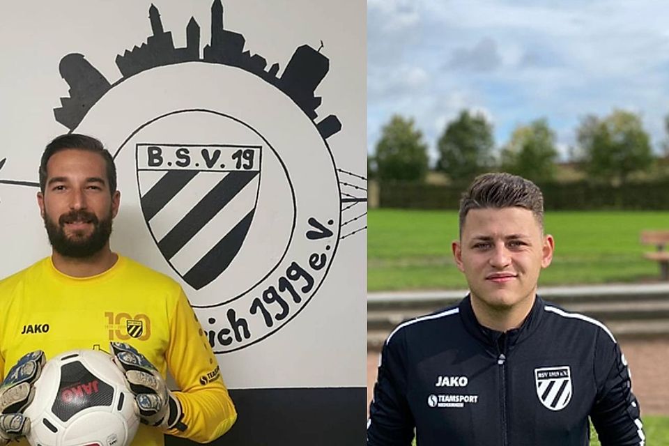 Michael Pielniok (r.) und Joel Kaworsky sind die neuen Trainer des Büdericher SV.