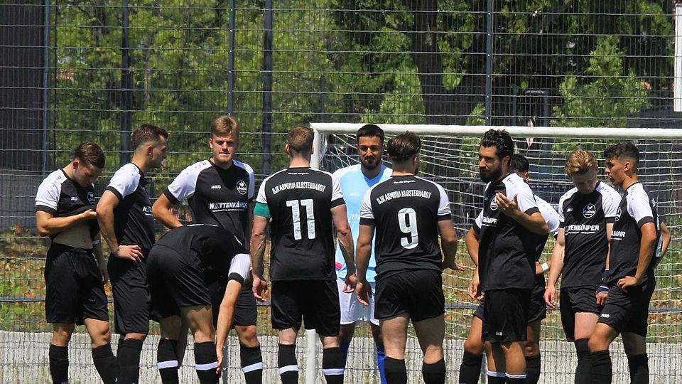 Die DJK Arminia Klosterhardt steht bislang noch ohne Punkt nach zwei Spielen in der Landesliga.